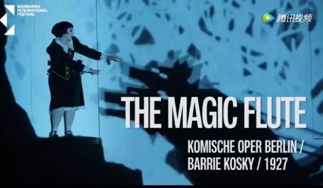 《魔笛》真人的多媒体版，让舞台艺术设计和布景绝了