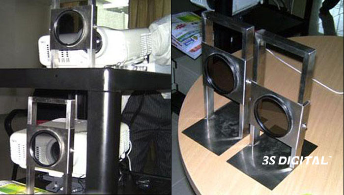 两台投影机打造3D立体影院